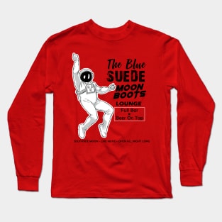 The Blue Suede Moon Boots Lounge Long Sleeve T-Shirt